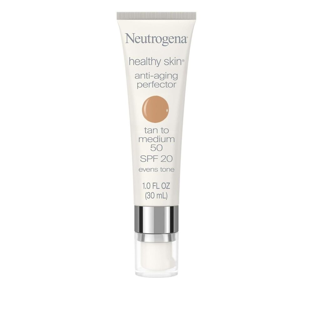 Neutrogena Healthy Tinted Moisturizer Anti-Aging SPF20 1oz Tan to Medium Retinol